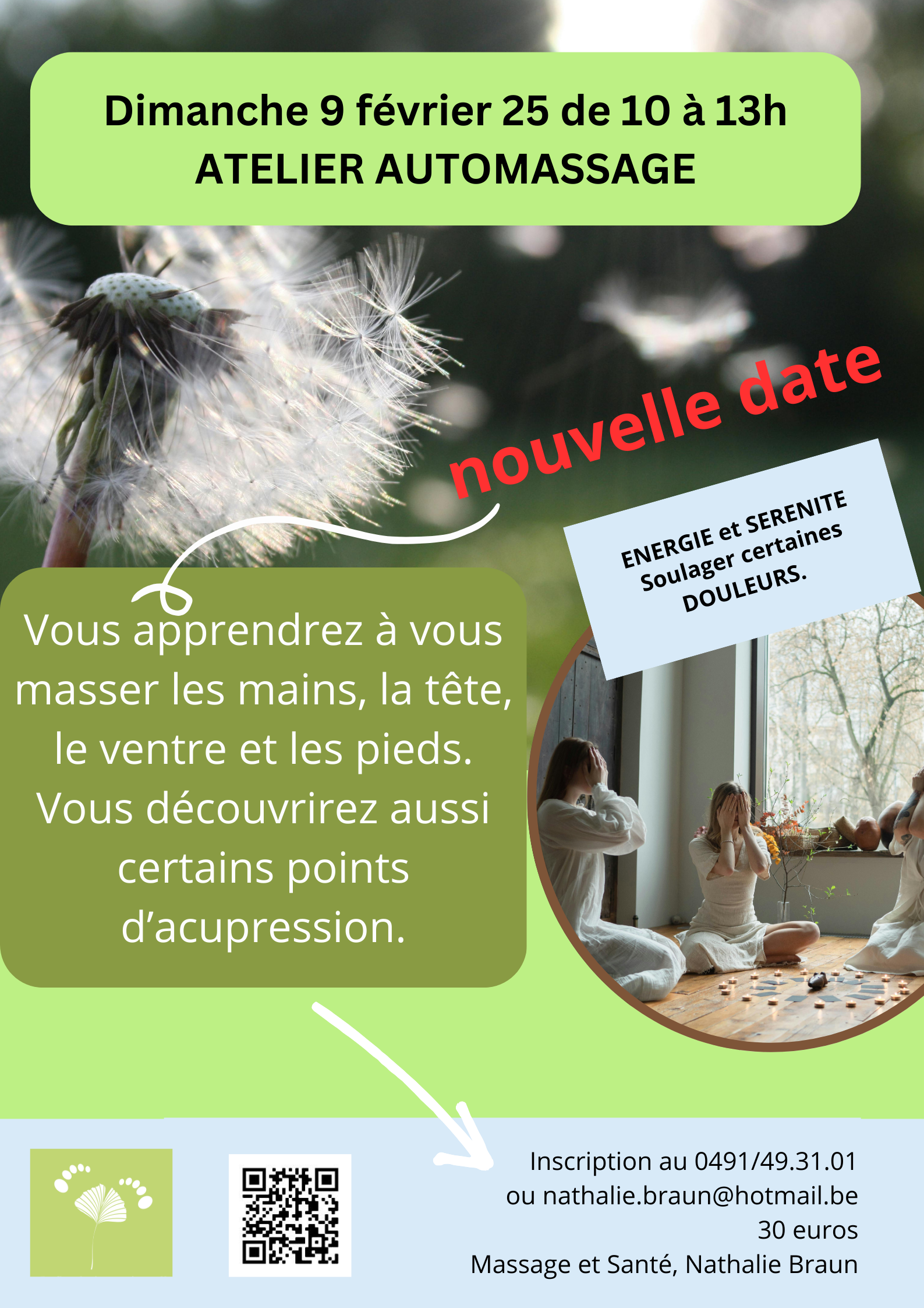 Atelier massage